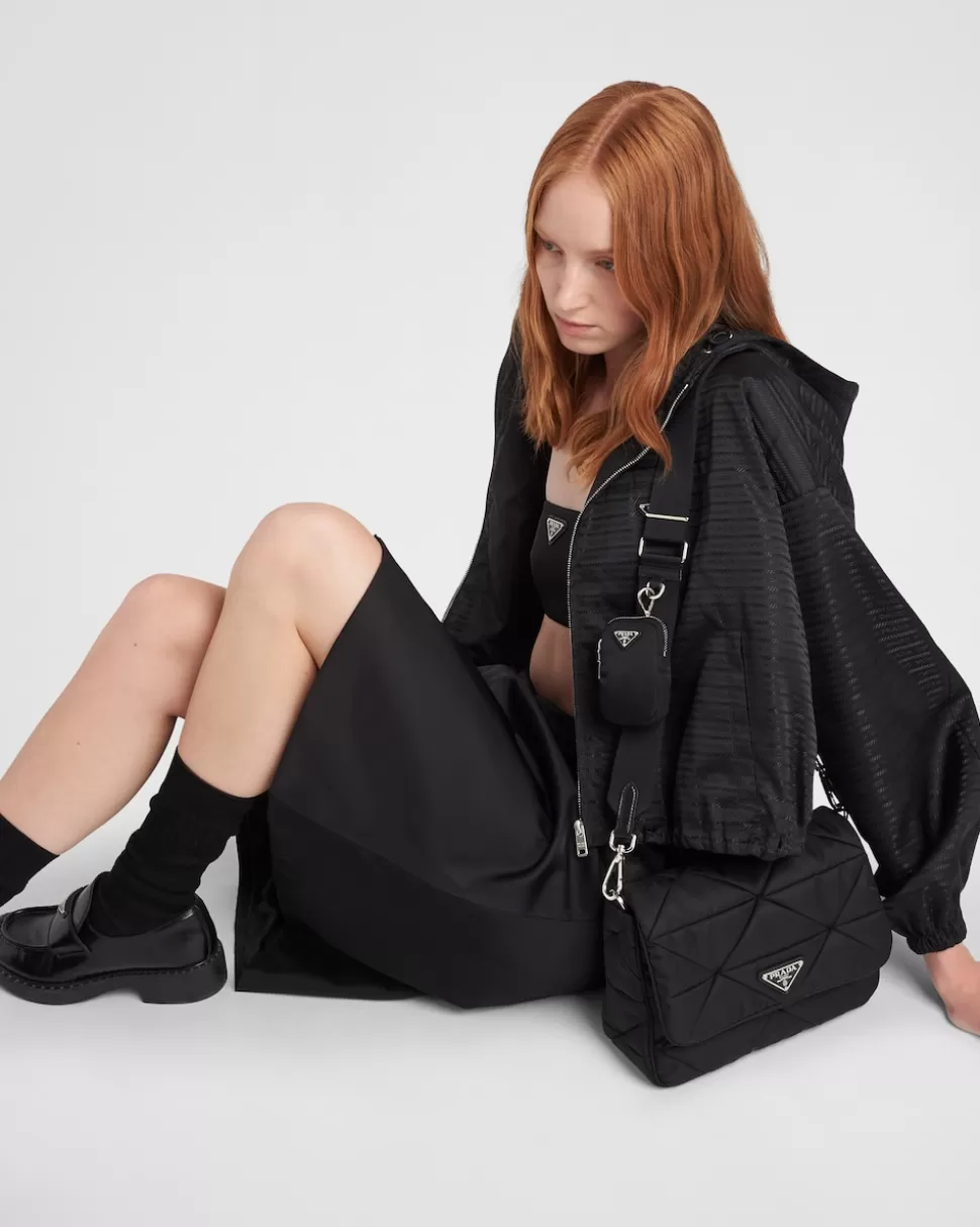 Prada Bandolera En Re-nylon Acolchado^Mujer COLECCIÓN FEMENINA | BOLSOS DE HOMBRO