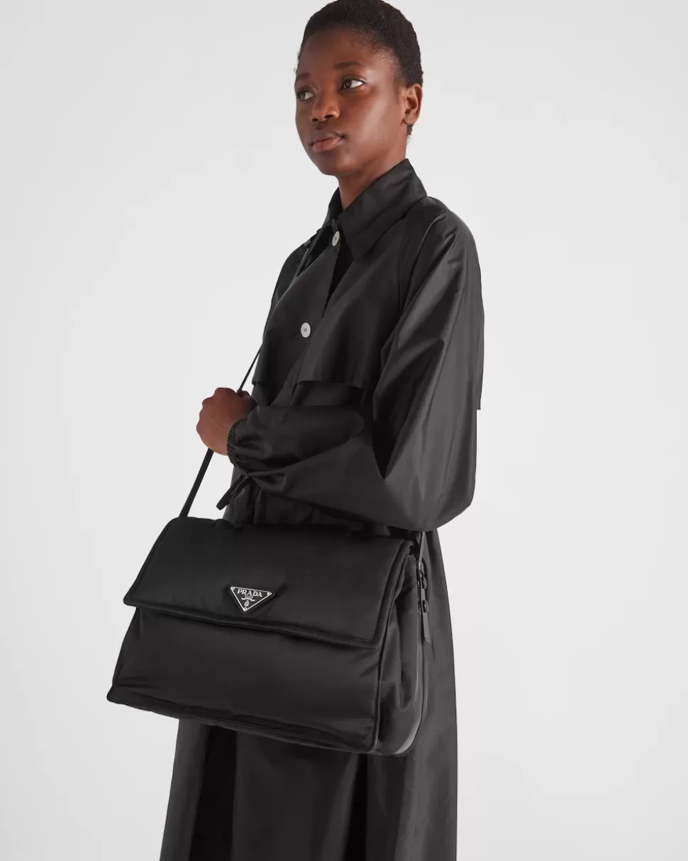 Prada Bandolera Grande En Re-nylon Acolchado^Mujer COLECCIÓN FEMENINA | BOLSOS DE HOMBRO