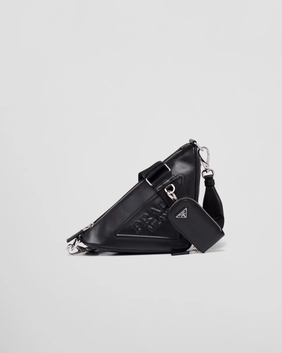 Prada Bandolera Triangular De Piel^Mujer BOLSOS DE HOMBRO | BOLSOS DE HOMBRO