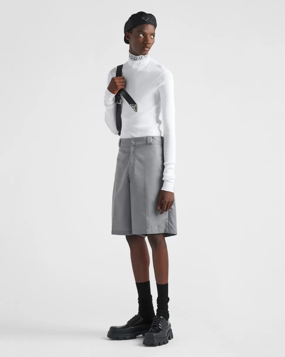 Prada Bermudas De Re-nylon^ COLECCIÓN MASCULINA