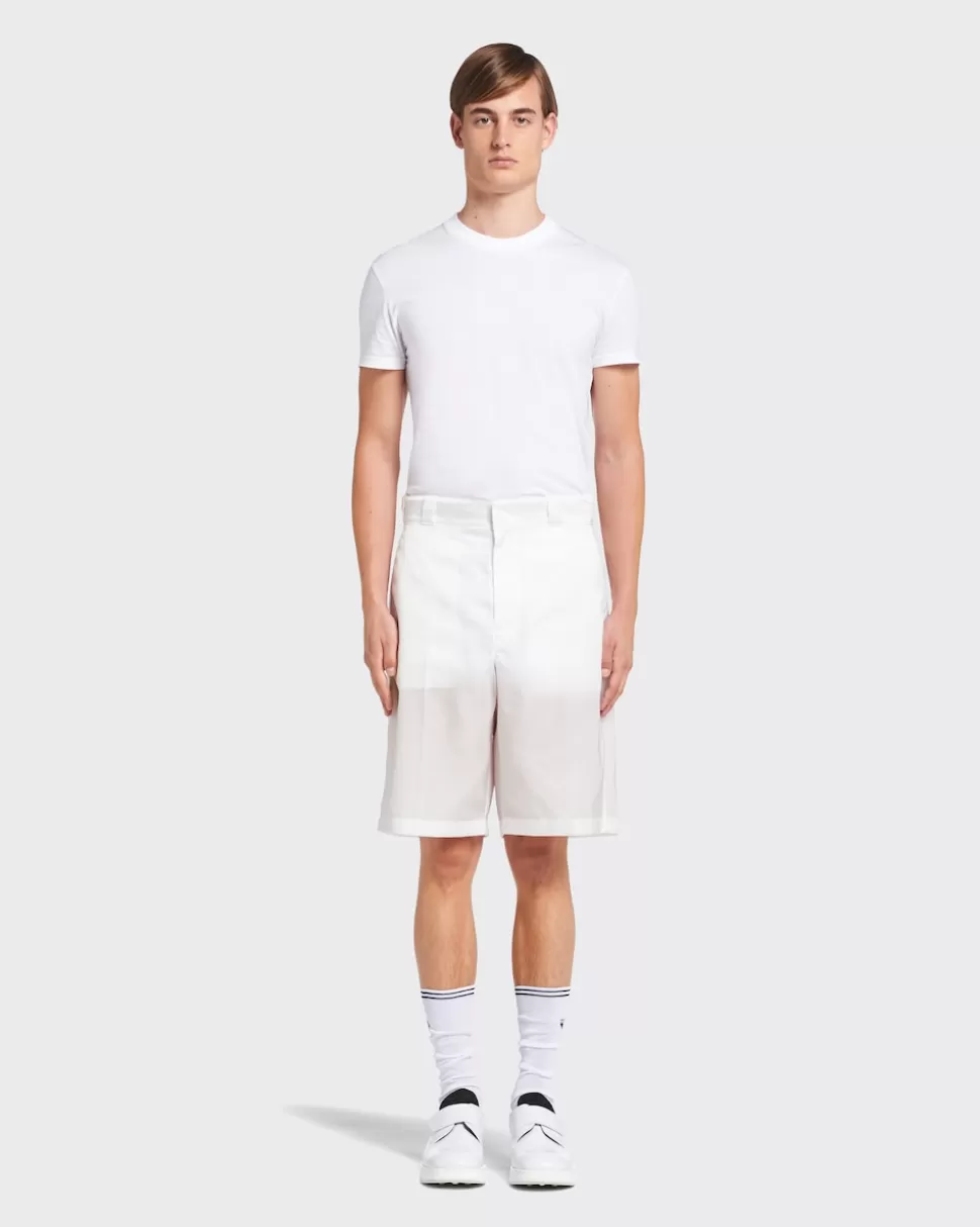 Prada Bermudas De Re-nylon^ COLECCIÓN MASCULINA