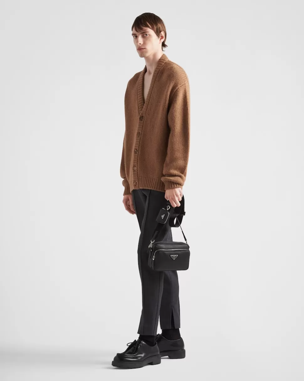 Prada Bolso Bandolera De Piel Saffiano^Hombre BOLSOS MENSAJEROS