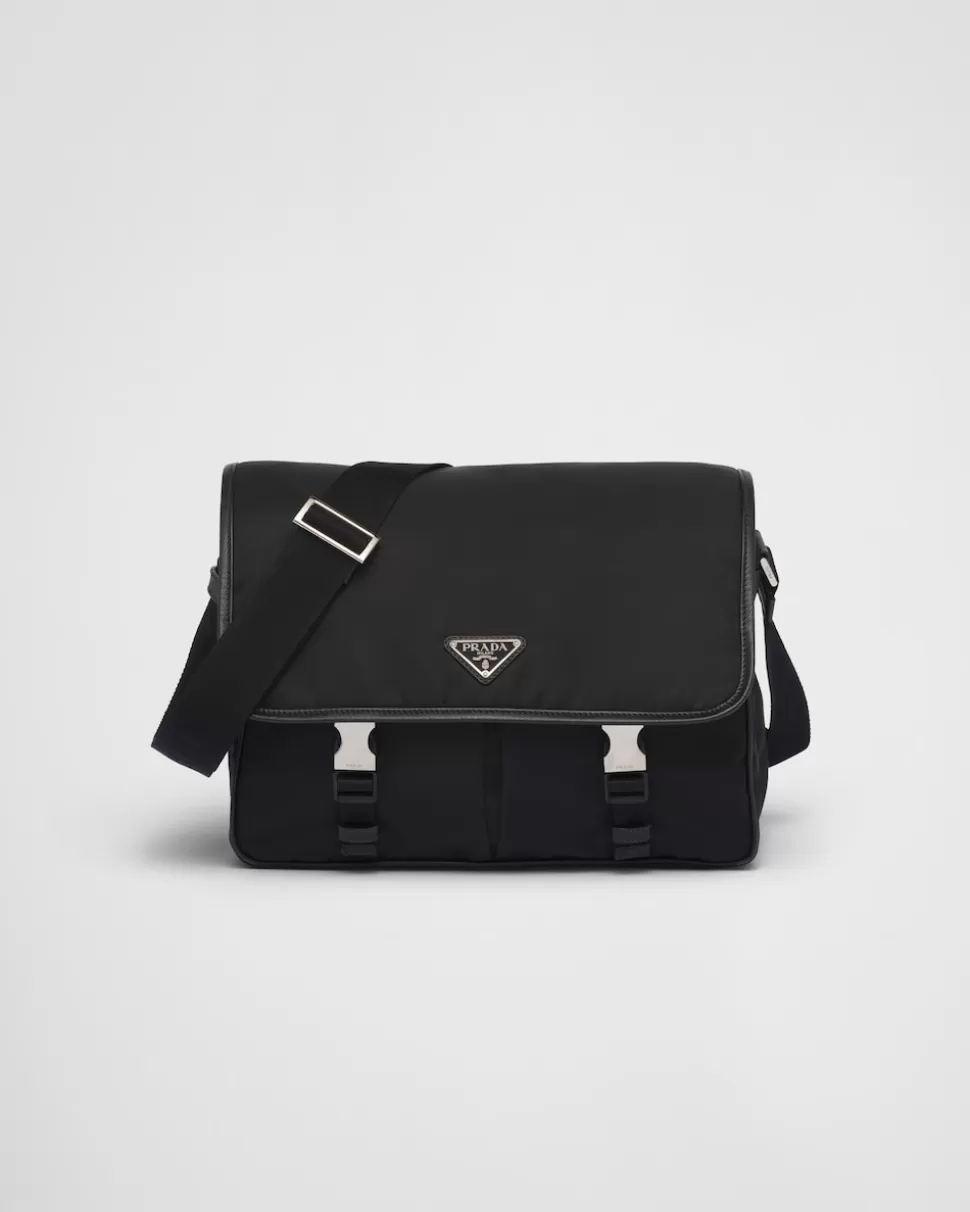 Prada Bolso Bandolera De Re-nylon Y Piel Saffiano^Hombre COLECCIÓN MASCULINA | BOLSOS MENSAJEROS