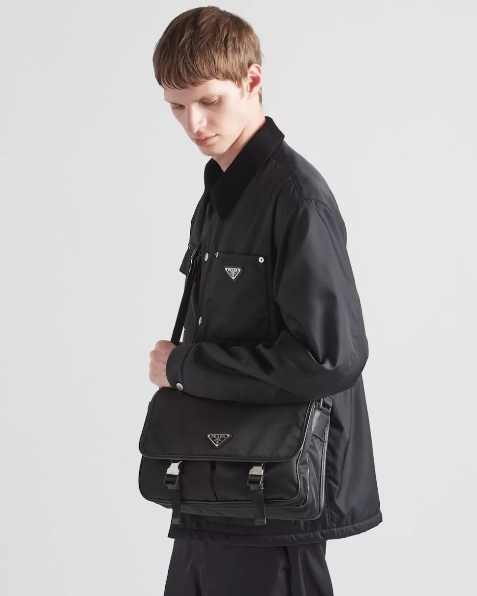 Prada Bolso Bandolera De Re-nylon Y Piel Saffiano^Hombre COLECCIÓN MASCULINA | BOLSOS MENSAJEROS