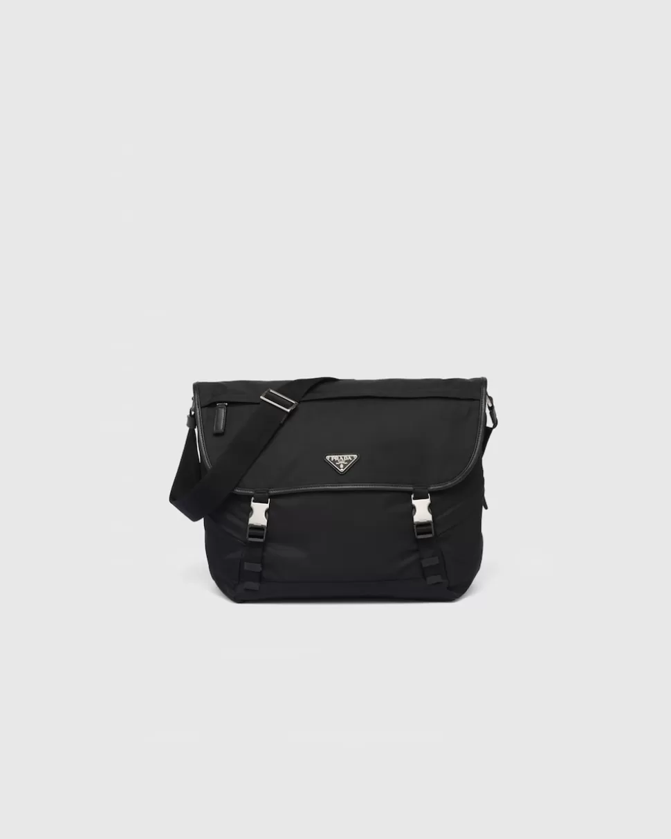 Prada Bolso Bandolera De Re-nylon Y Piel Saffiano^ COLECCIÓN MASCULINA