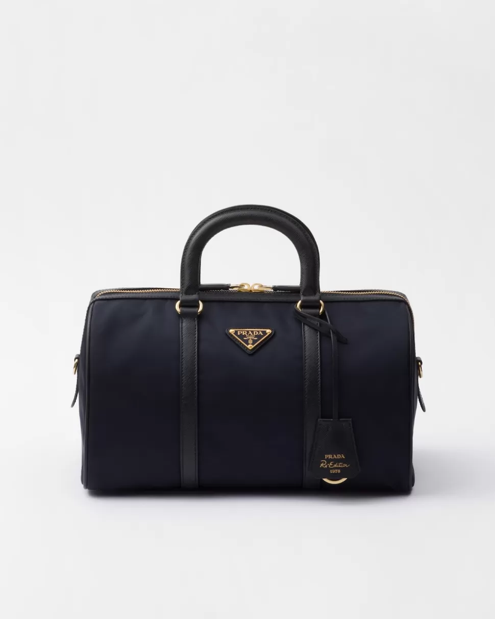 Prada Bolso Con Asa Re-edition 1978 Mediano De Re-nylon Y Piel Saffiano^Mujer COLECCIÓN FEMENINA | BOLSOS CON ASA SUPERIOR