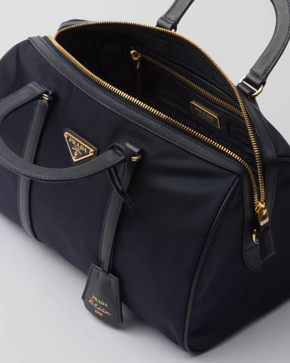 Prada Bolso Con Asa Re-edition 1978 Mediano De Re-nylon Y Piel Saffiano^Mujer COLECCIÓN FEMENINA | BOLSOS CON ASA SUPERIOR