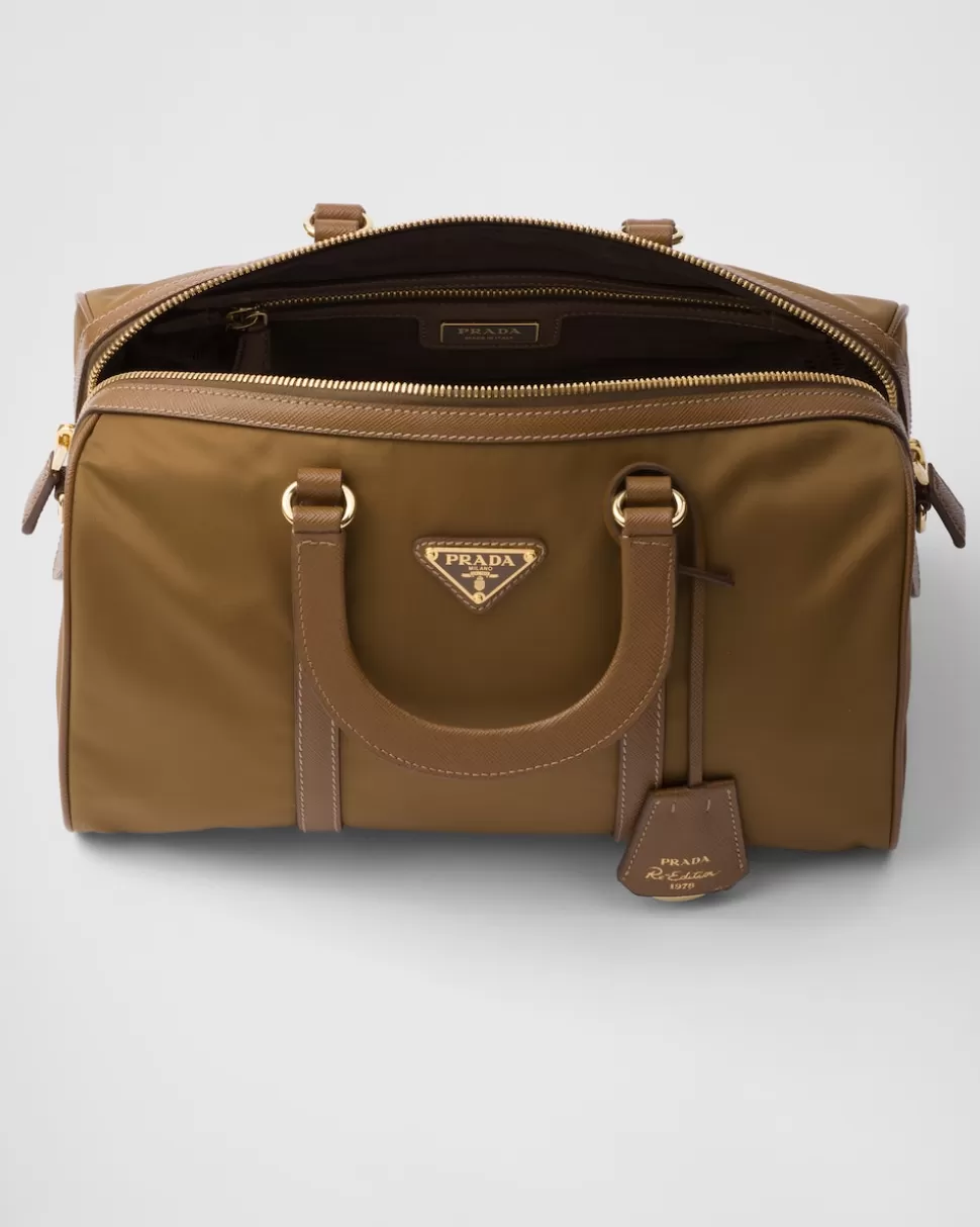 Prada Bolso Con Asa Re-edition 1978 Mediano De Re-nylon Y Piel Saffiano^Mujer COLECCIÓN FEMENINA | BOLSOS CON ASA SUPERIOR