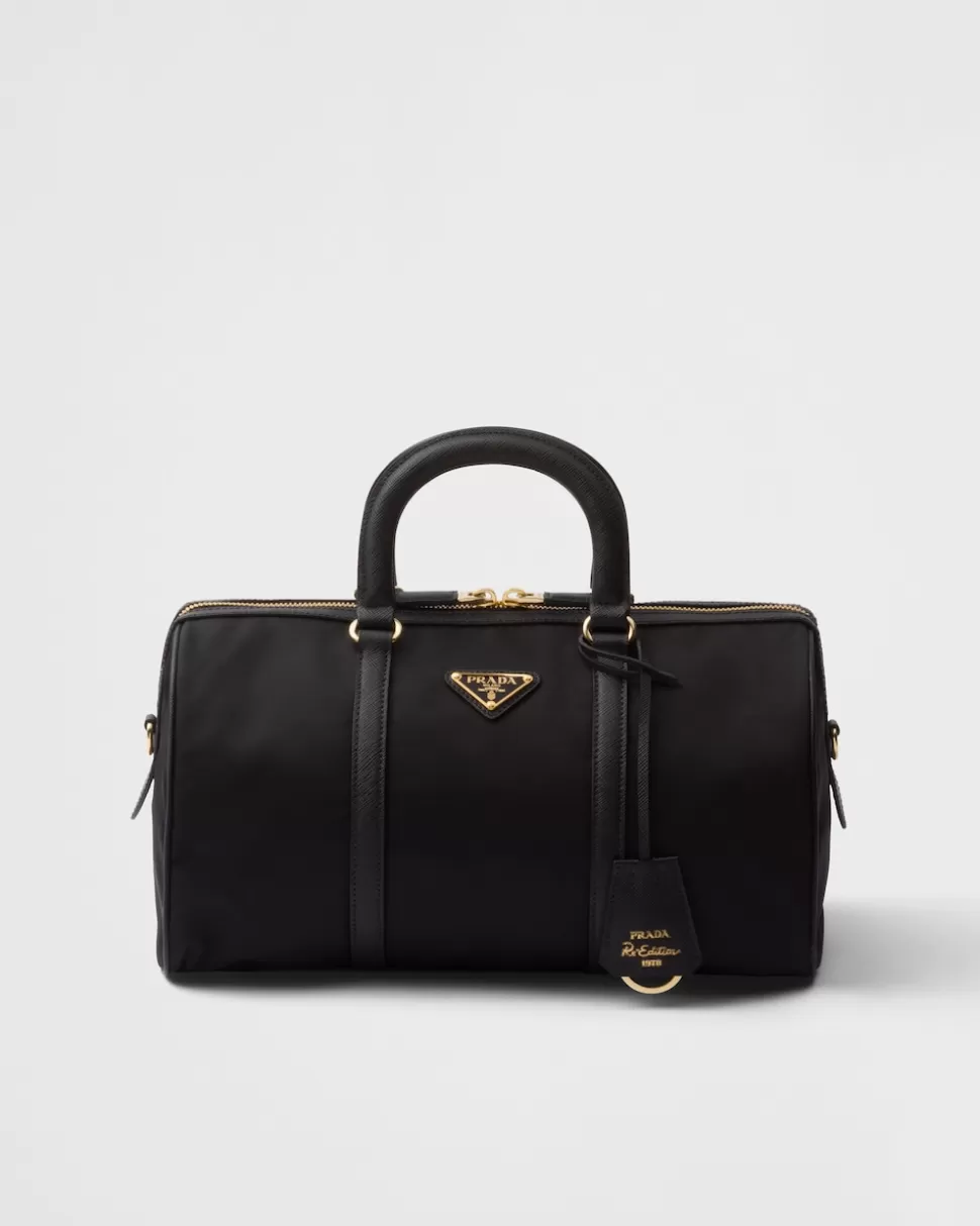 Prada Bolso Con Asa Re-edition 1978 Mediano De Re-nylon Y Piel Saffiano^Mujer BOLSOS CON ASA SUPERIOR | BOLSOS CON ASA SUPERIOR