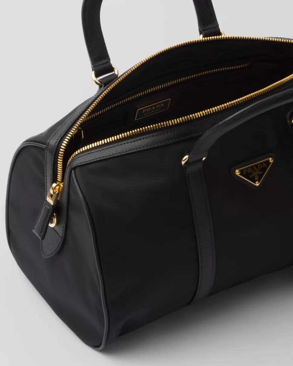 Prada Bolso Con Asa Re-edition 1978 Mediano De Re-nylon Y Piel Saffiano^Mujer BOLSOS CON ASA SUPERIOR | BOLSOS CON ASA SUPERIOR