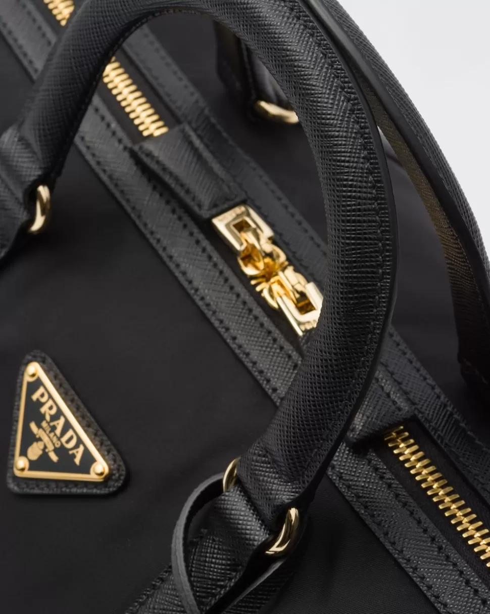 Prada Bolso Con Asa Re-edition 1978 Mediano De Re-nylon Y Piel Saffiano^Mujer BOLSOS CON ASA SUPERIOR | BOLSOS CON ASA SUPERIOR