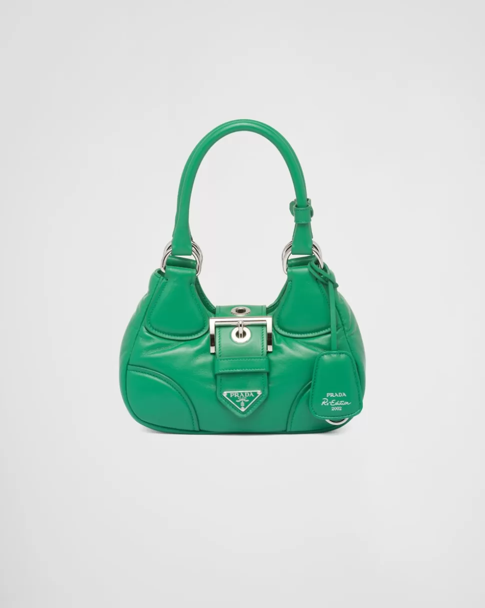 Prada Bolso De Napa Acolchada Moon^Mujer MINIBOLSOS | MINIBOLSOS