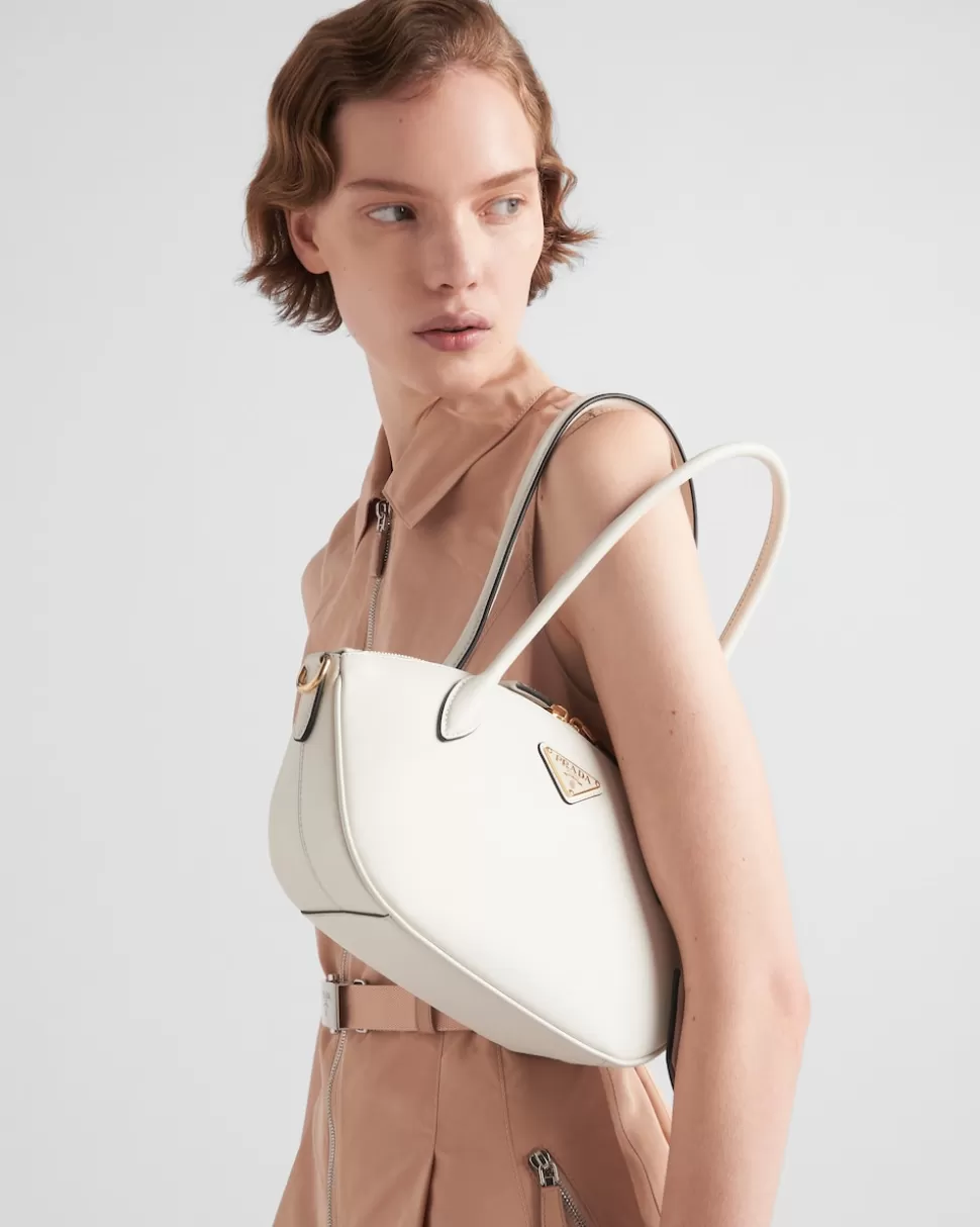 Prada Bolso De Piel Pequeño^Mujer BOLSOS CON ASA SUPERIOR | BOLSOS CON ASA SUPERIOR