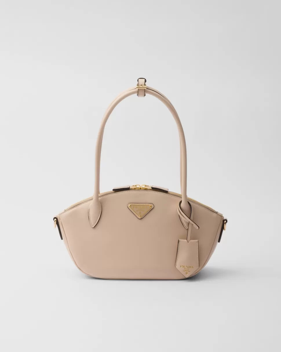Prada Bolso De Piel Pequeño^Mujer BOLSOS CON ASA SUPERIOR | BOLSOS CON ASA SUPERIOR
