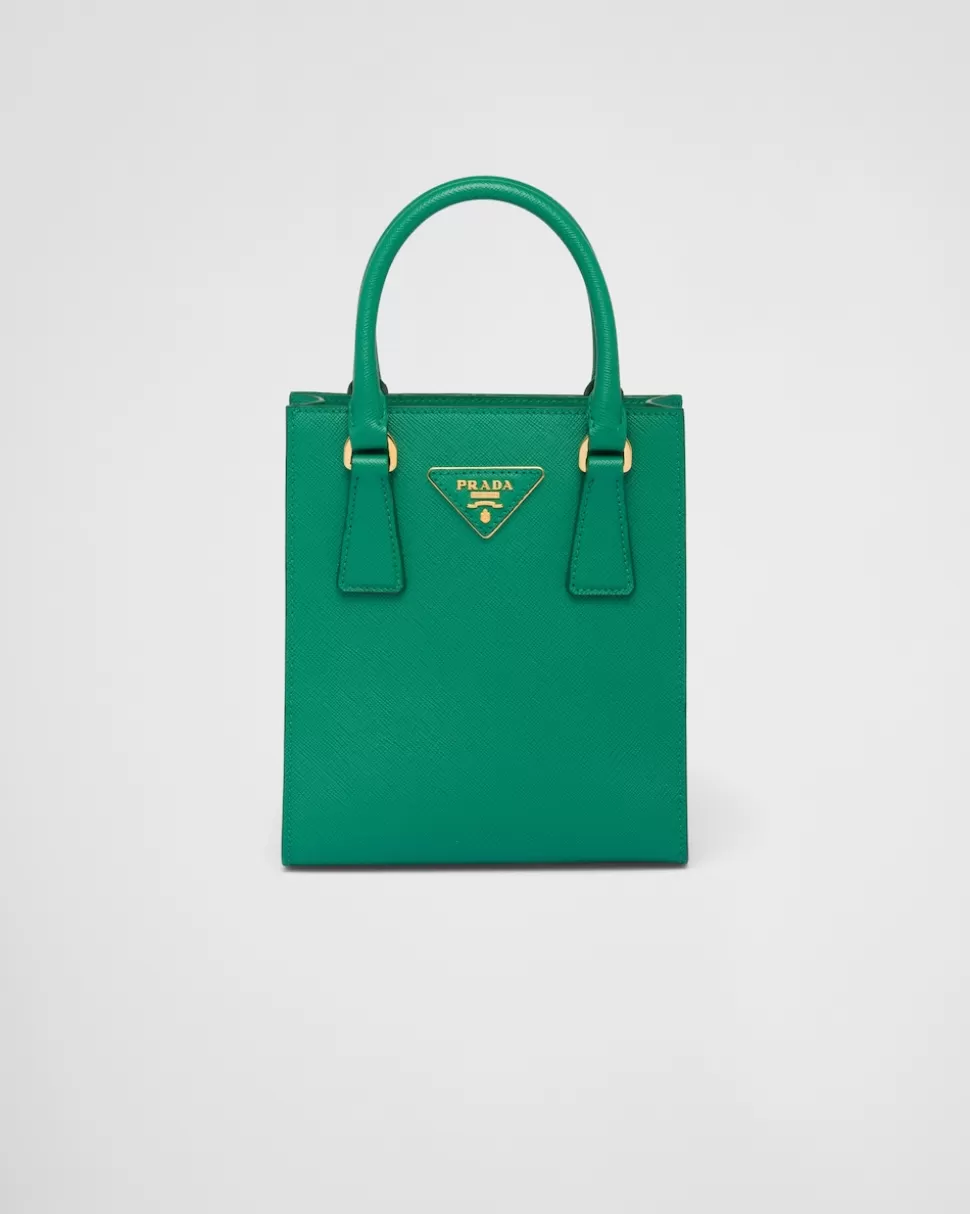 Prada Bolso De Piel Saffiano^Mujer MINIBOLSOS | MINIBOLSOS