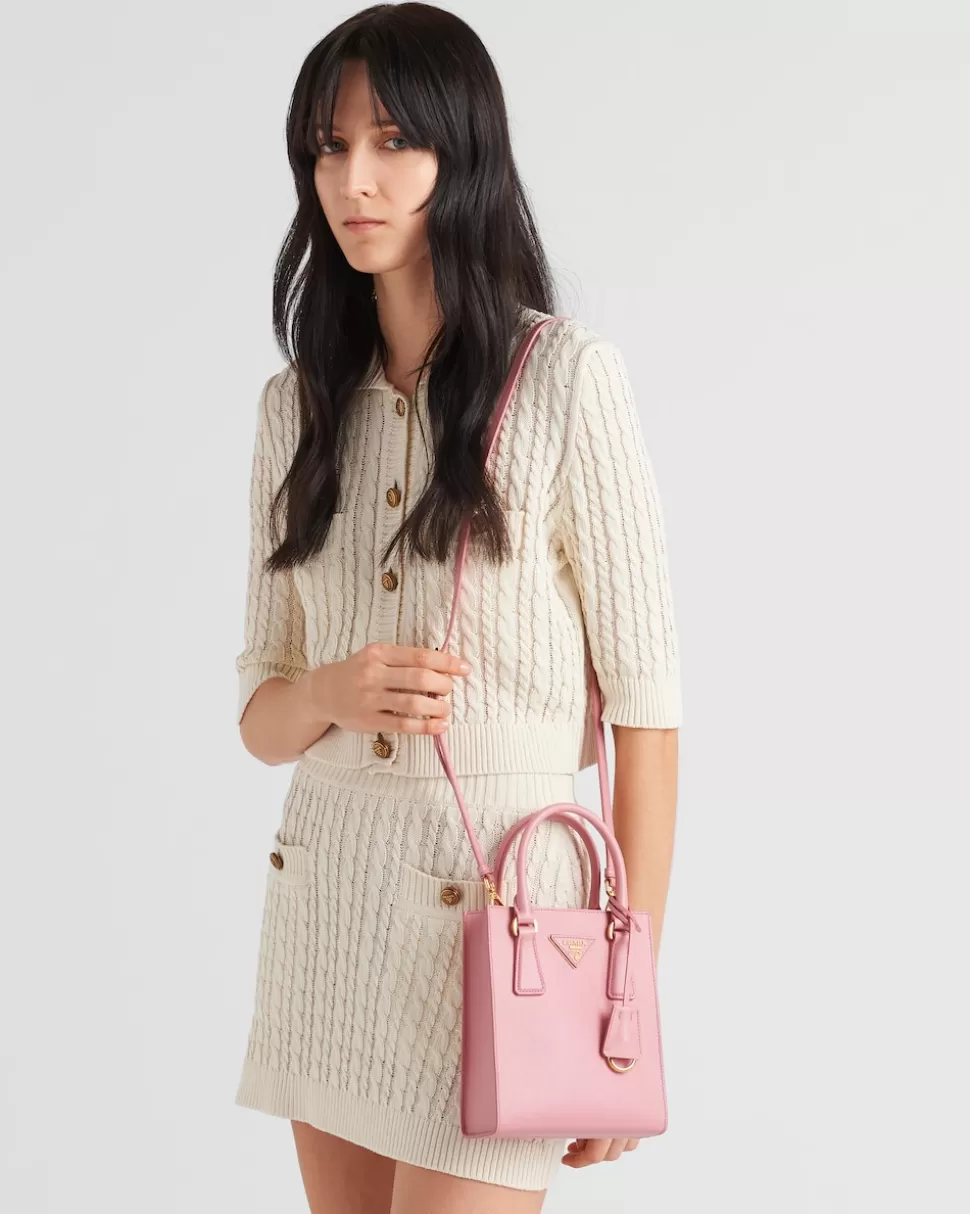 Prada Bolso De Piel Saffiano^Mujer MINIBOLSOS | MINIBOLSOS