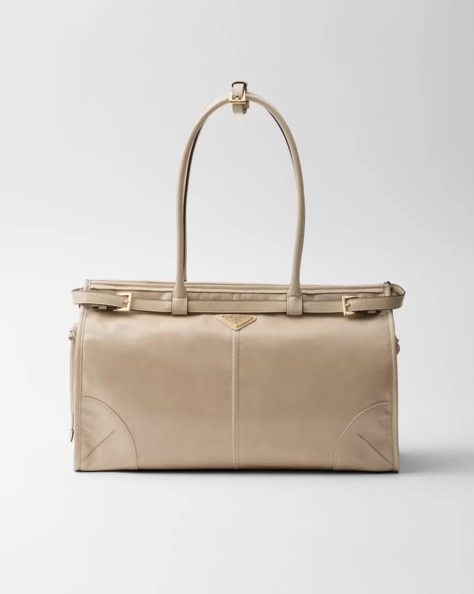 Prada Bolso Grande De Piel^Mujer BOLSOS CON ASA SUPERIOR | BOLSOS CON ASA SUPERIOR