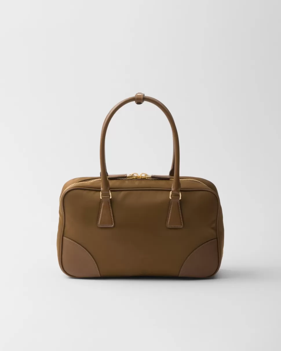 Prada Bolso Mediano De Re-nylon Y Piel Saffiano Con Dos Asas Re-edition 1978^Mujer COLECCIÓN FEMENINA | BOLSOS CON ASA SUPERIOR