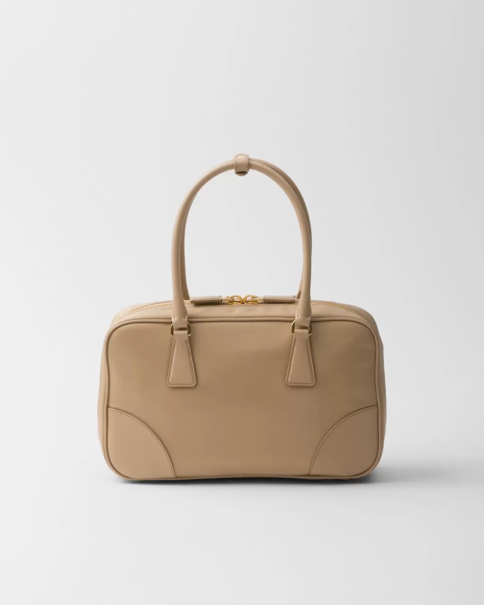 Prada Bolso Mediano De Re-nylon Y Piel Saffiano Con Dos Asas Re-edition 1978^Mujer COLECCIÓN FEMENINA | BOLSOS CON ASA SUPERIOR