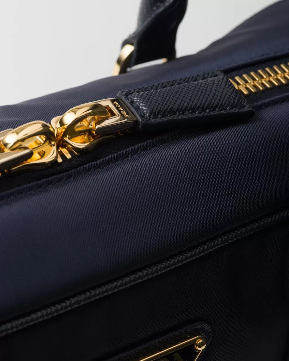 Prada Bolso Mediano De Re-nylon Y Piel Saffiano Con Dos Asas Re-edition 1978^Mujer COLECCIÓN FEMENINA | BOLSOS CON ASA SUPERIOR