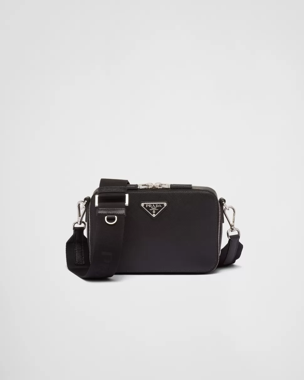 Prada Bolso Brique De Piel Saffiano^Hombre BOLSOS MENSAJEROS
