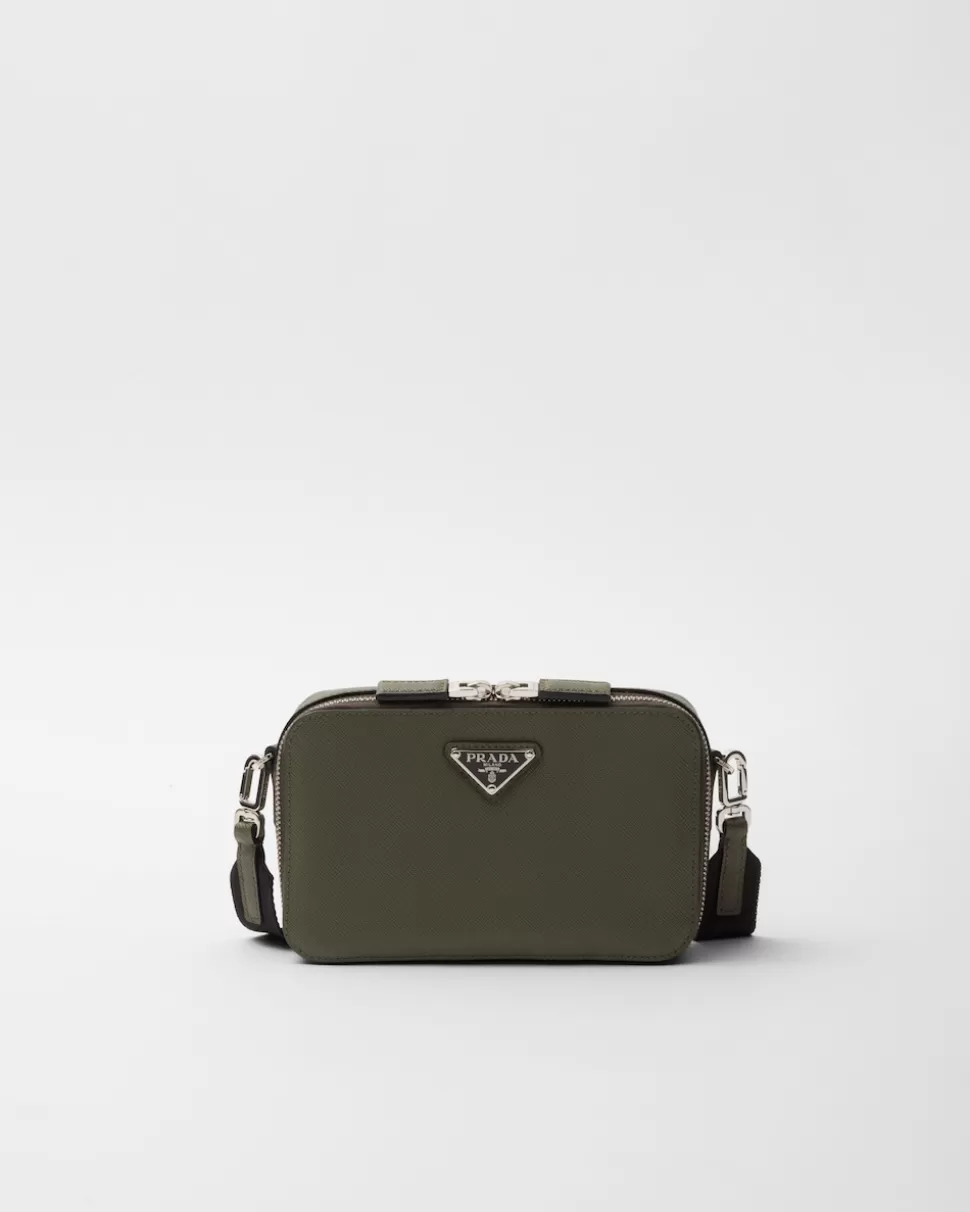 Prada Bolso Brique De Piel Saffiano^Hombre BOLSOS MENSAJEROS
