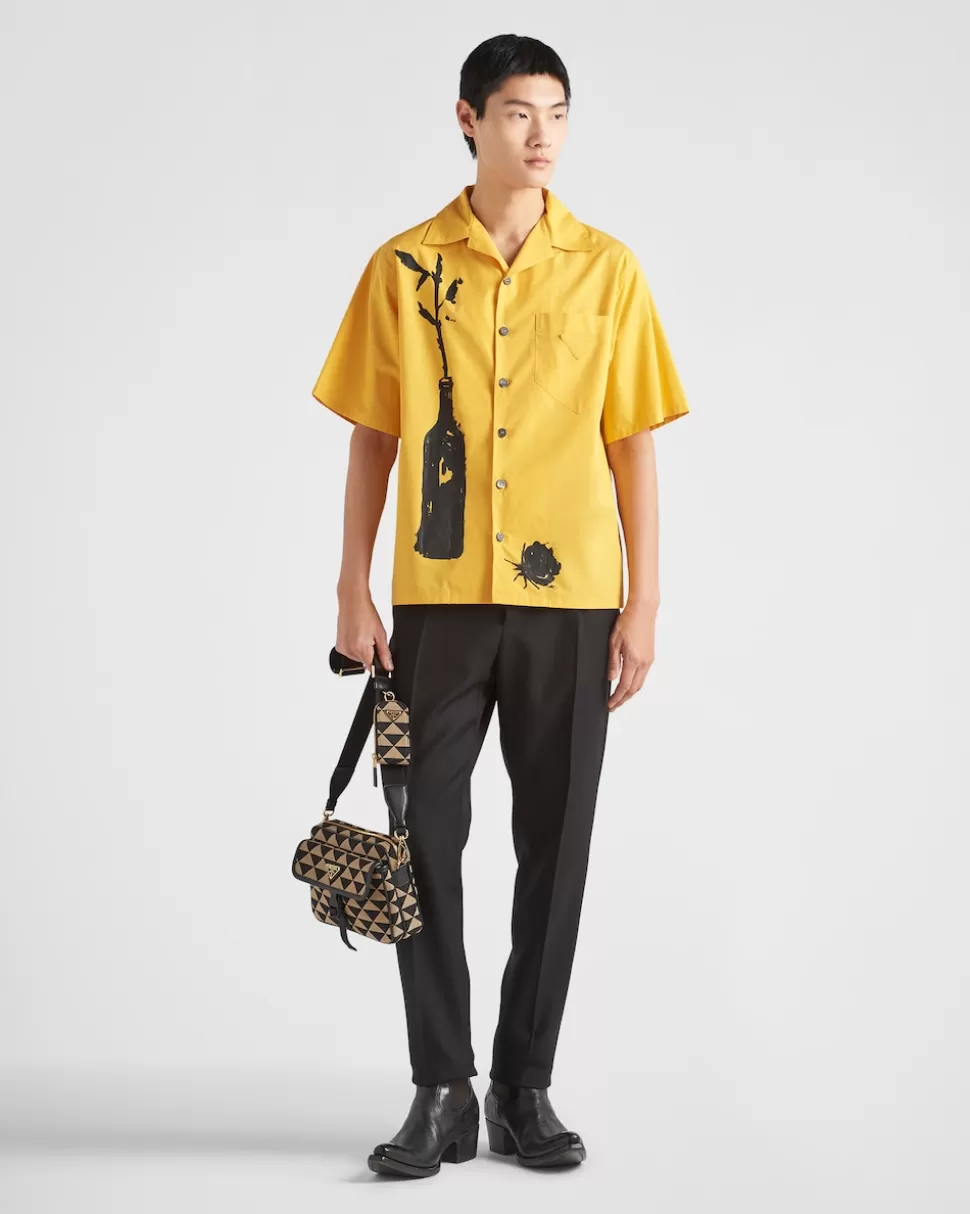 Prada Bolso Symbole De Tela Bordada^Hombre BOLSOS MENSAJEROS