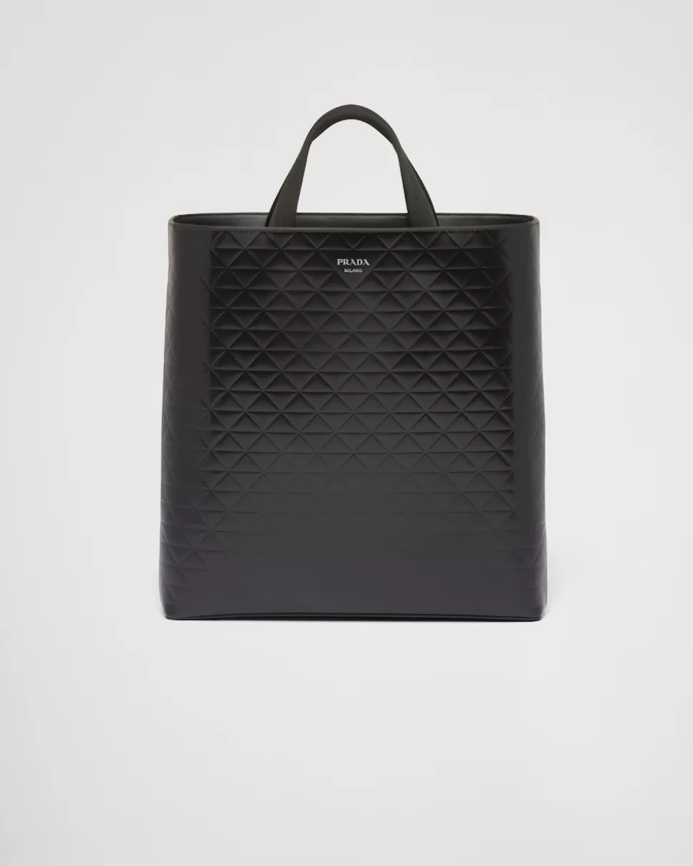 Prada Bolso Tote De Piel^Hombre BOLSOS GRANDES
