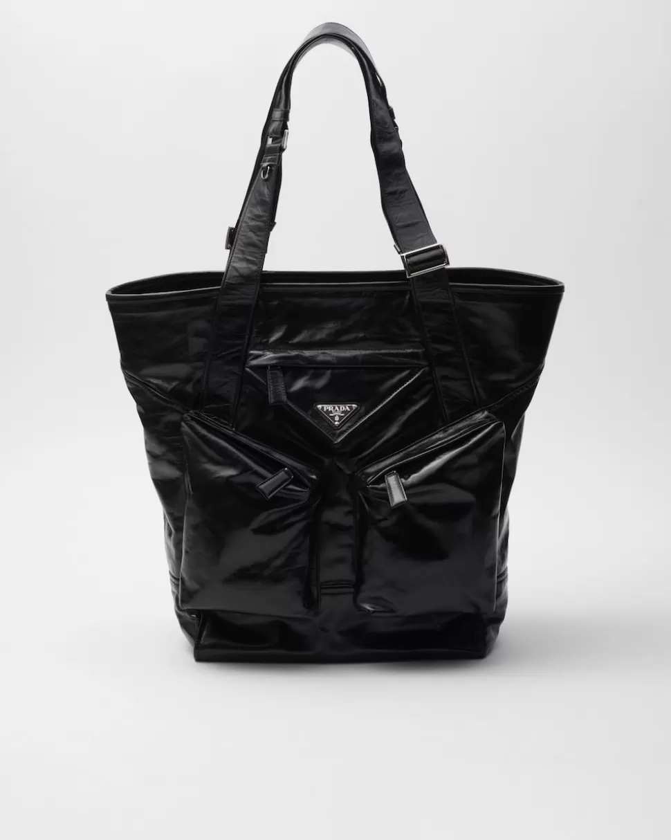 Prada Bolso Tote De Piel^Hombre BOLSOS GRANDES