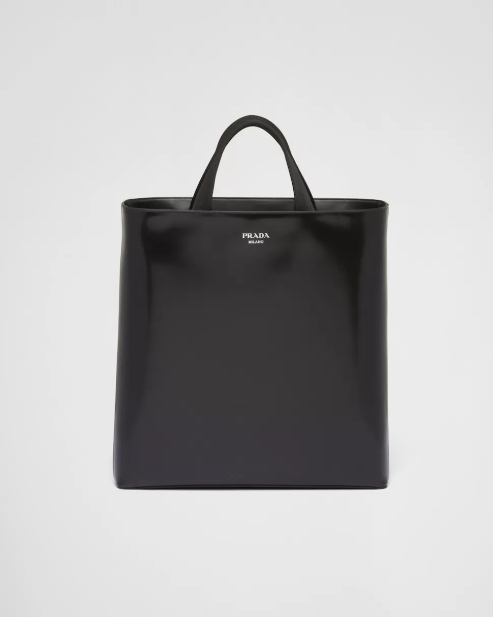 Prada Bolso Tote De Piel^Hombre BOLSOS GRANDES