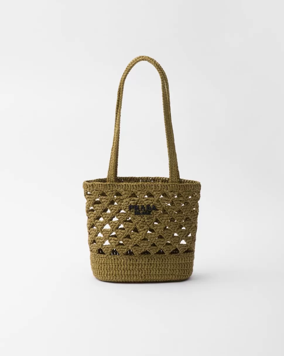 Prada Bolso Tote En Tejido Trenzado De Croché^Mujer PRADA SUMMER BAGS | BOLSOS GRANDES