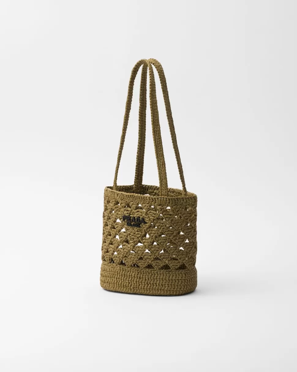 Prada Bolso Tote En Tejido Trenzado De Croché^Mujer PRADA SUMMER BAGS | BOLSOS GRANDES