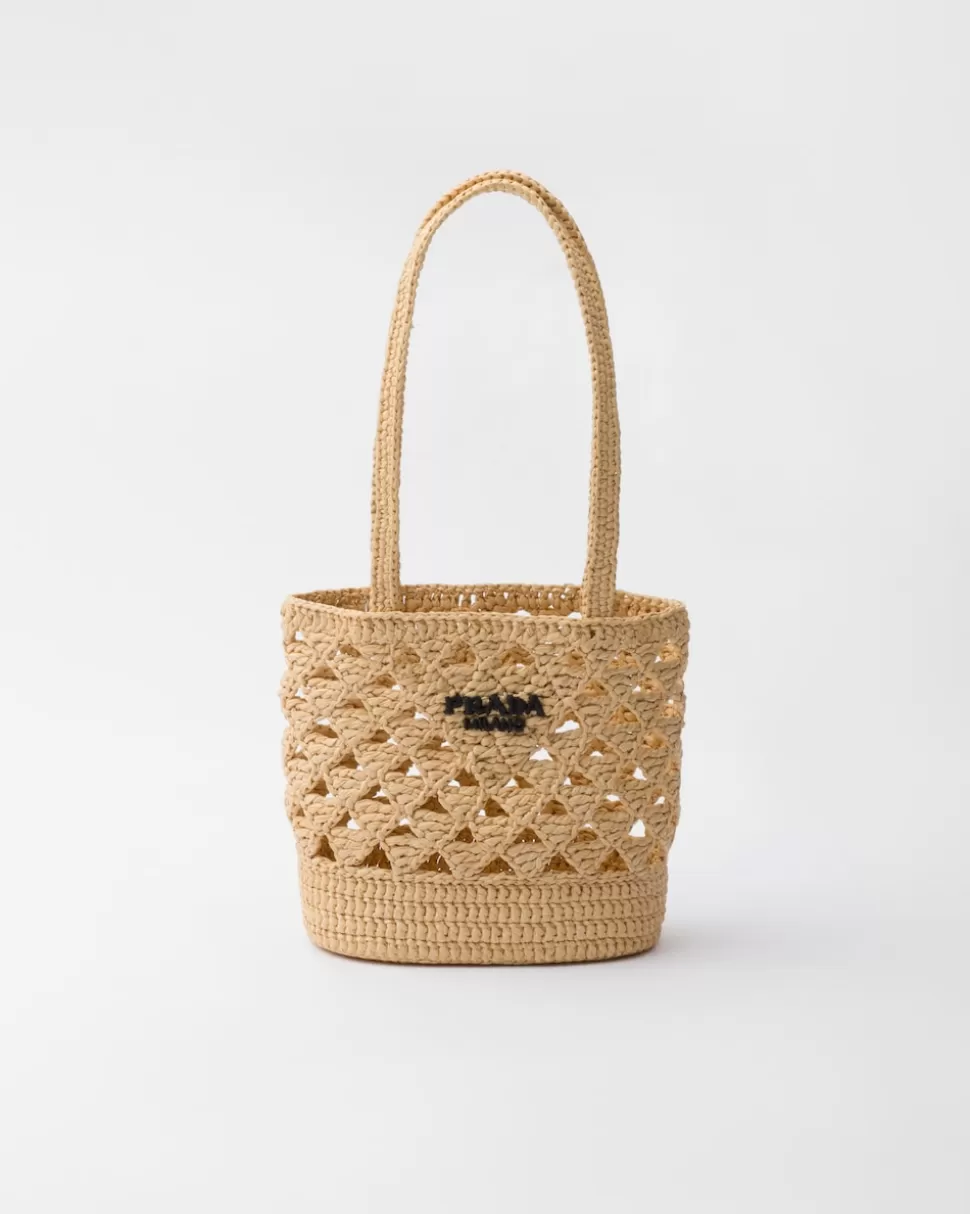 Prada Bolso Tote En Tejido Trenzado De Croché^Mujer PRADA SUMMER BAGS | BOLSOS GRANDES