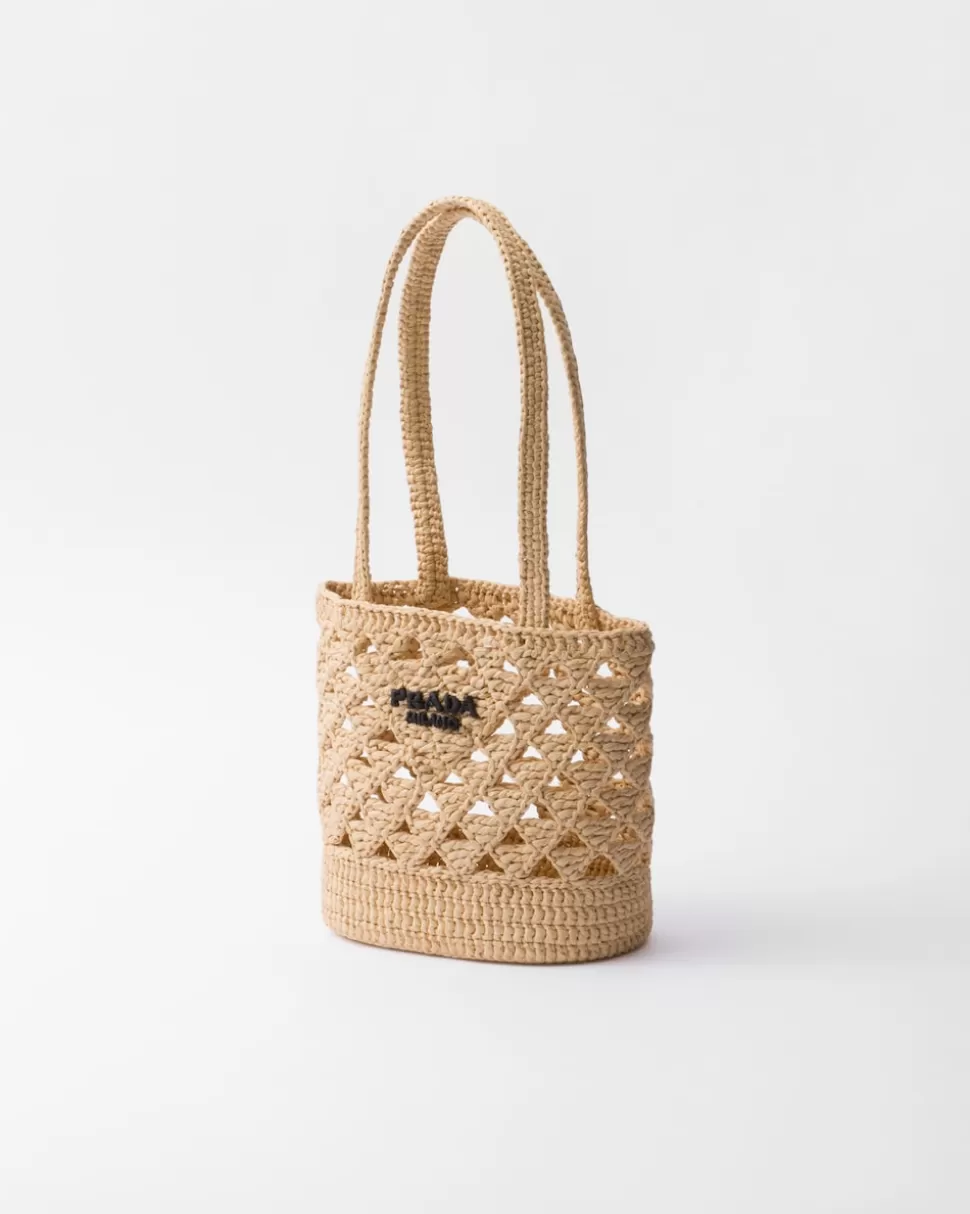 Prada Bolso Tote En Tejido Trenzado De Croché^Mujer PRADA SUMMER BAGS | BOLSOS GRANDES