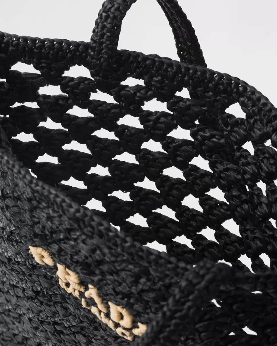 Prada Bolso Tote En Tejido Trenzado De Croché^Mujer PRADA SUMMER BAGS | BOLSOS GRANDES