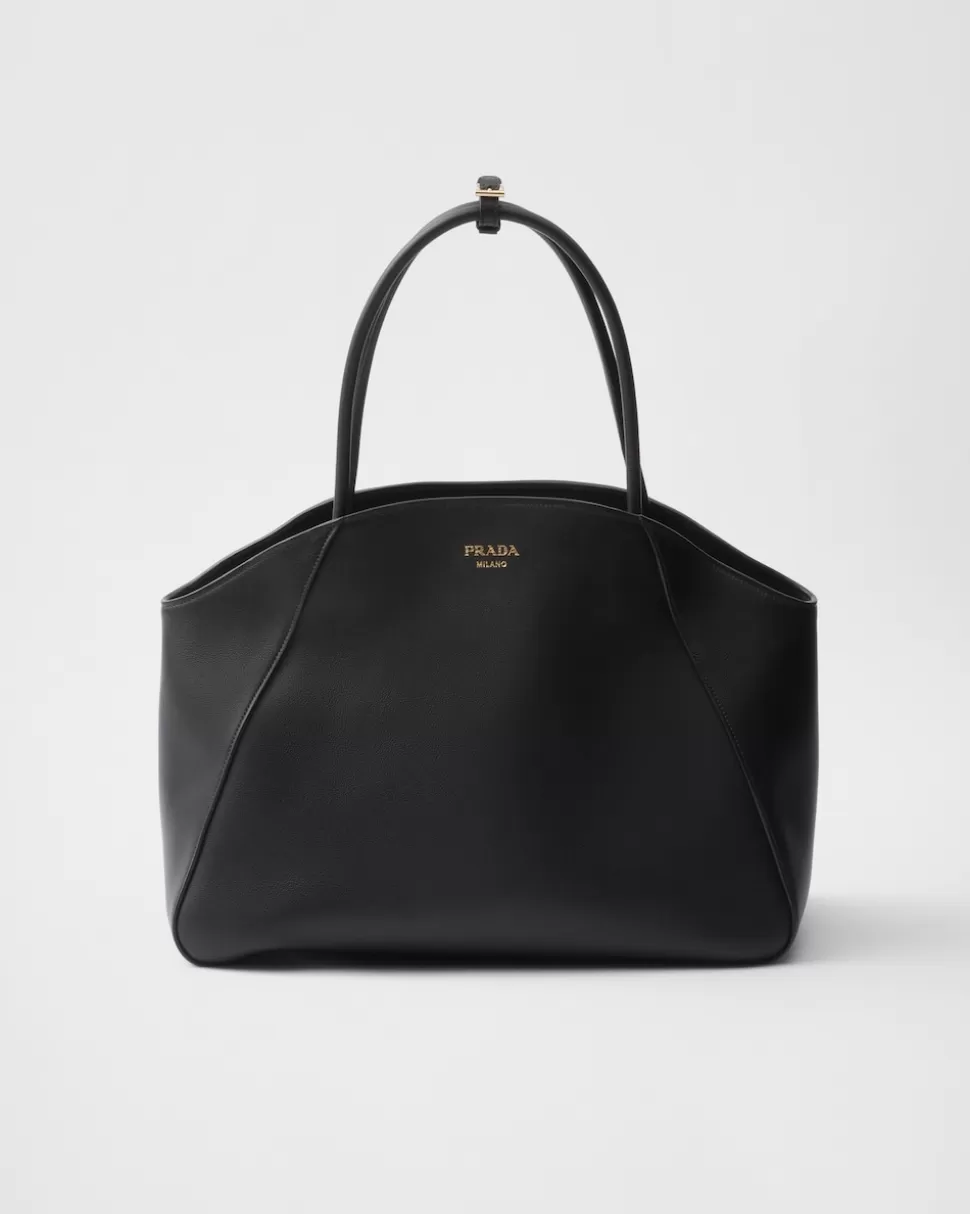 Prada Bolso Tote Grande De Piel^Mujer BOLSOS GRANDES | BOLSOS GRANDES