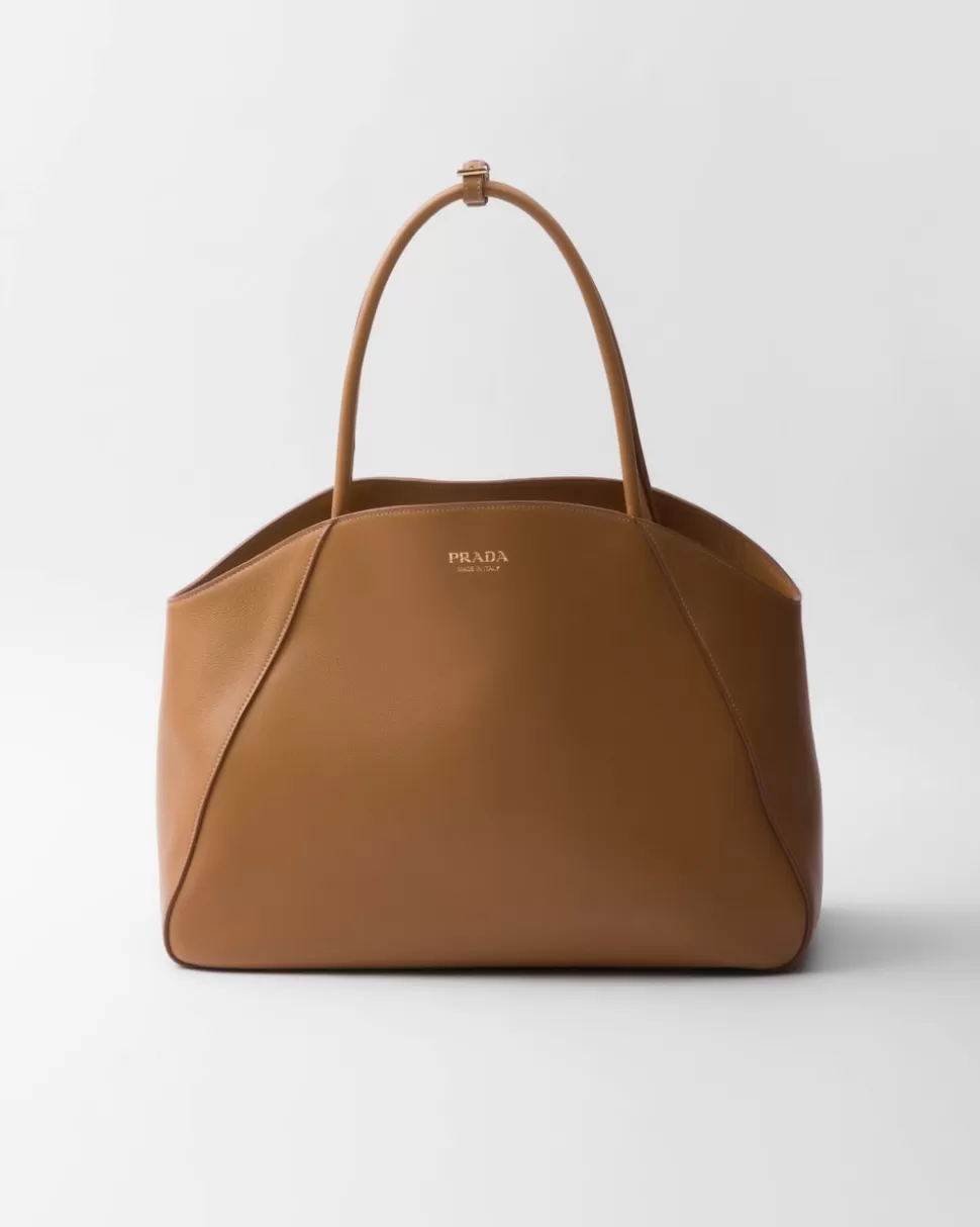 Prada Bolso Tote Grande De Piel^Mujer BOLSOS GRANDES | BOLSOS GRANDES