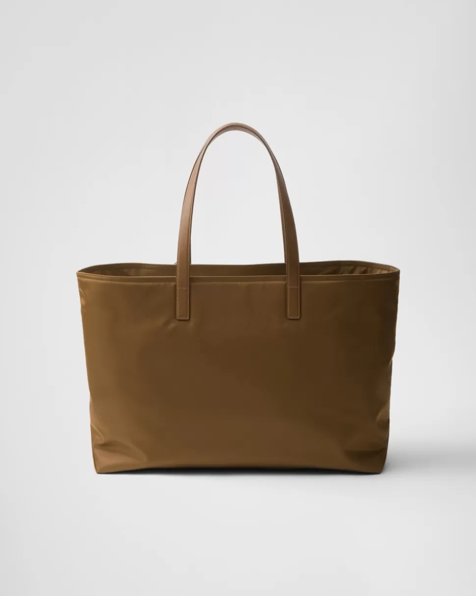 Prada Bolso Tote Grande De Re-nylon Y Piel Saffiano Re-edition 1978^Mujer COLECCIÓN FEMENINA | BOLSOS GRANDES