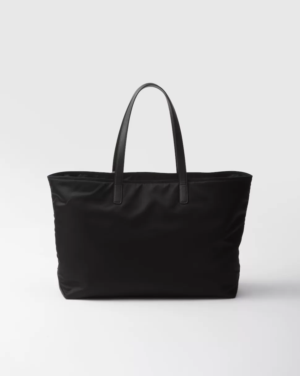 Prada Bolso Tote Grande De Re-nylon Y Piel Saffiano Re-edition 1978^Mujer COLECCIÓN FEMENINA | BOLSOS GRANDES