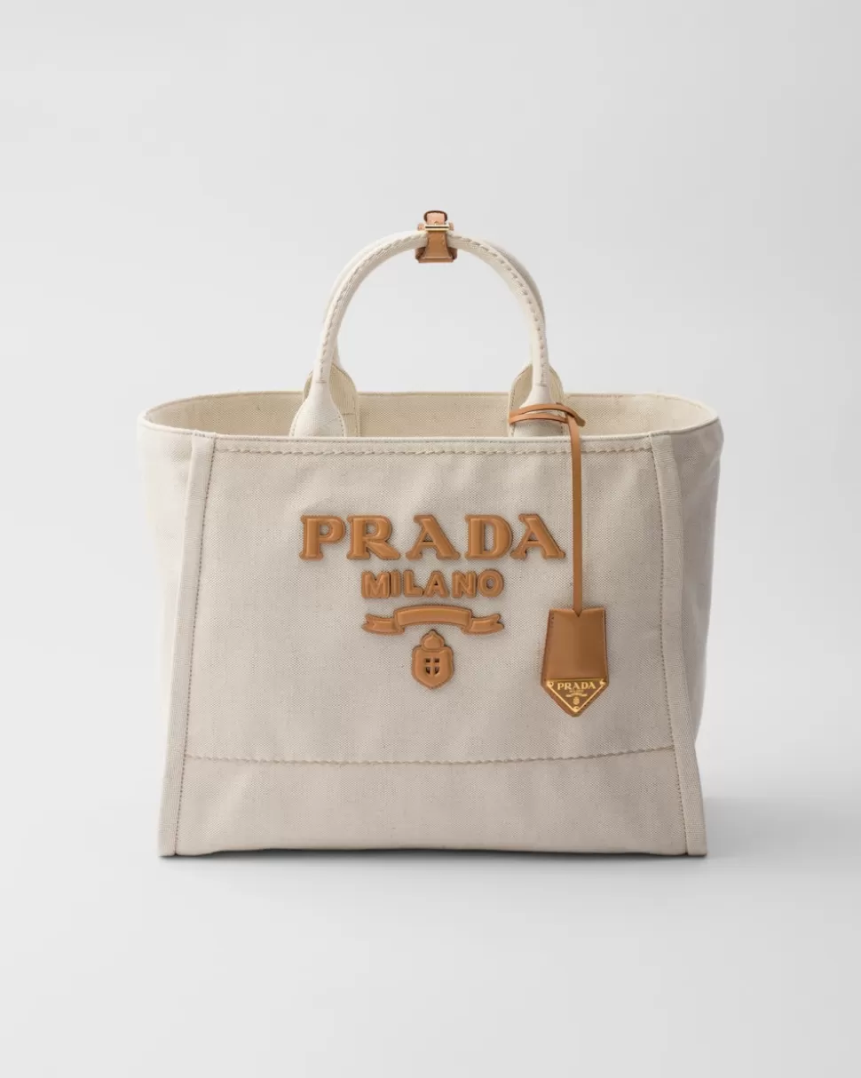 Prada Bolso Tote Grande En Mezcla De Lino^Mujer PRADA SUMMER BAGS | BOLSOS GRANDES