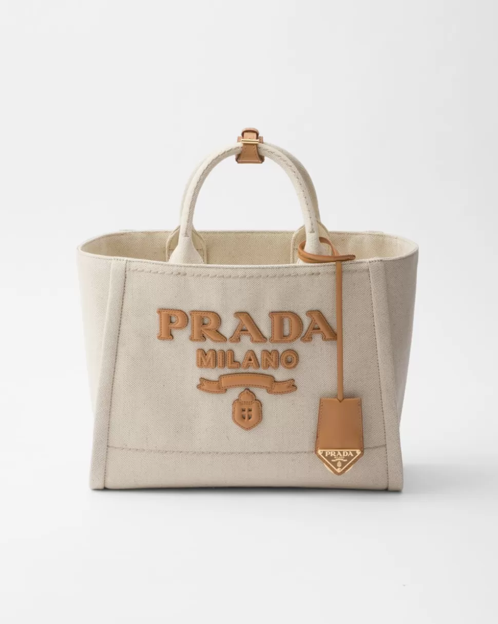 Prada Bolso Tote Grande En Mezcla De Lino^Mujer PRADA SUMMER BAGS | BOLSOS GRANDES