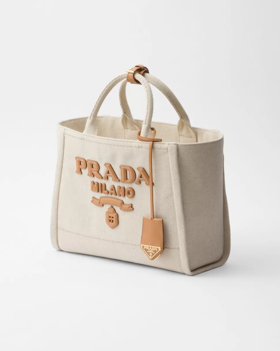 Prada Bolso Tote Grande En Mezcla De Lino^Mujer PRADA SUMMER BAGS | BOLSOS GRANDES