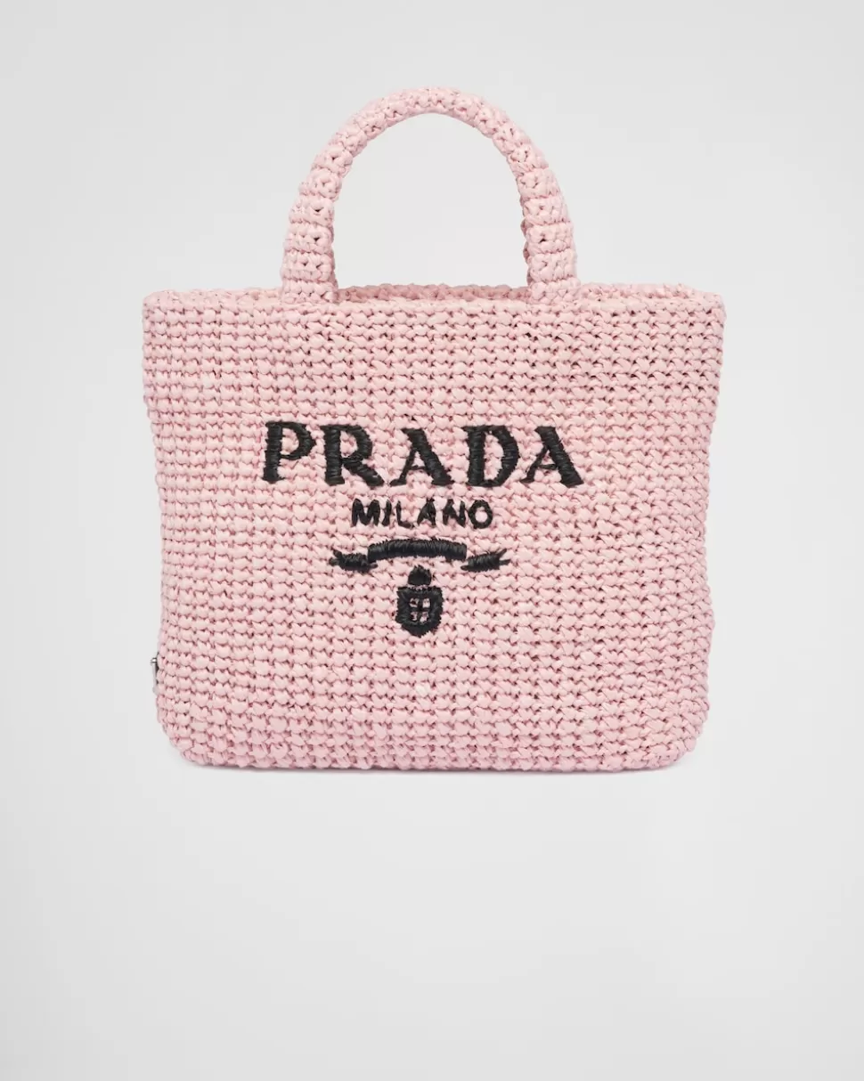 Prada Bolso Tote Pequeño De Croché^Mujer MINIBOLSOS | MINIBOLSOS