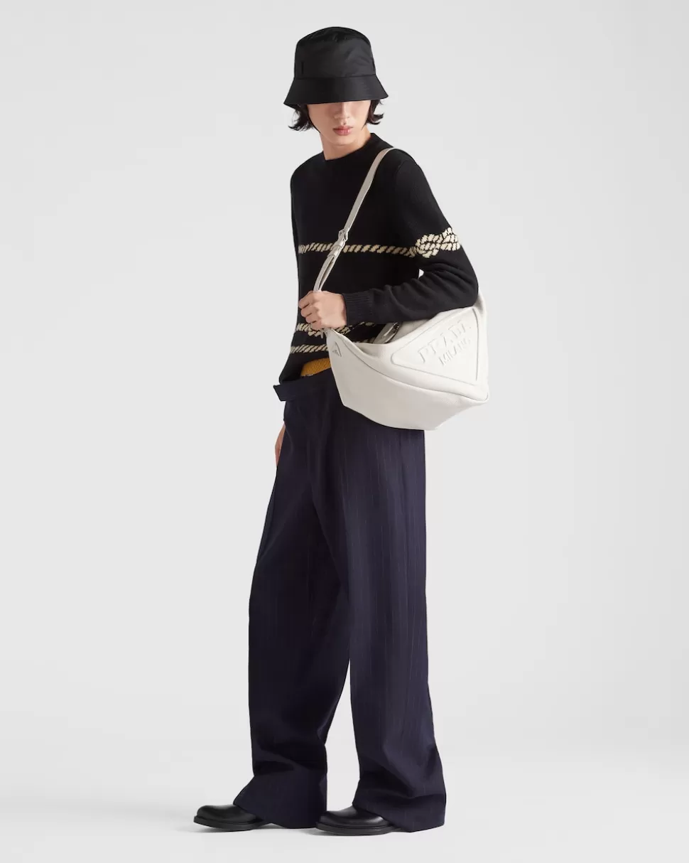 Prada Bolso Triangular De Piel^Hombre BOLSOS MENSAJEROS