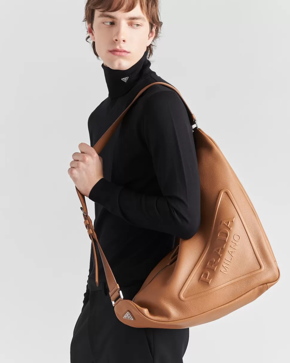 Prada Bolso Triangular De Piel^Hombre BOLSOS MENSAJEROS