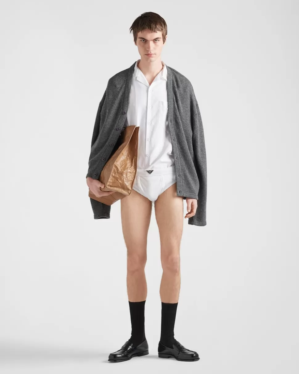 Prada Bragas De Algodón^Hombre PANTALONES Y BERMUDAS