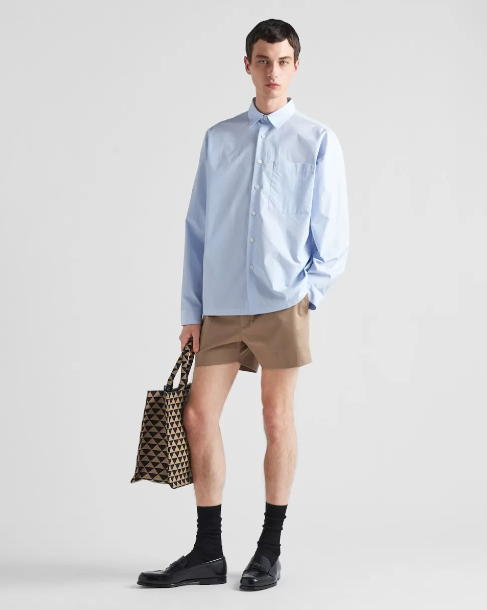 Prada Camisa De Algodón^Hombre CAMISAS