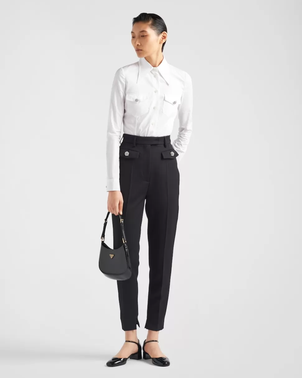 Prada Camisa De Popelín^Mujer CAMISAS Y TOPS