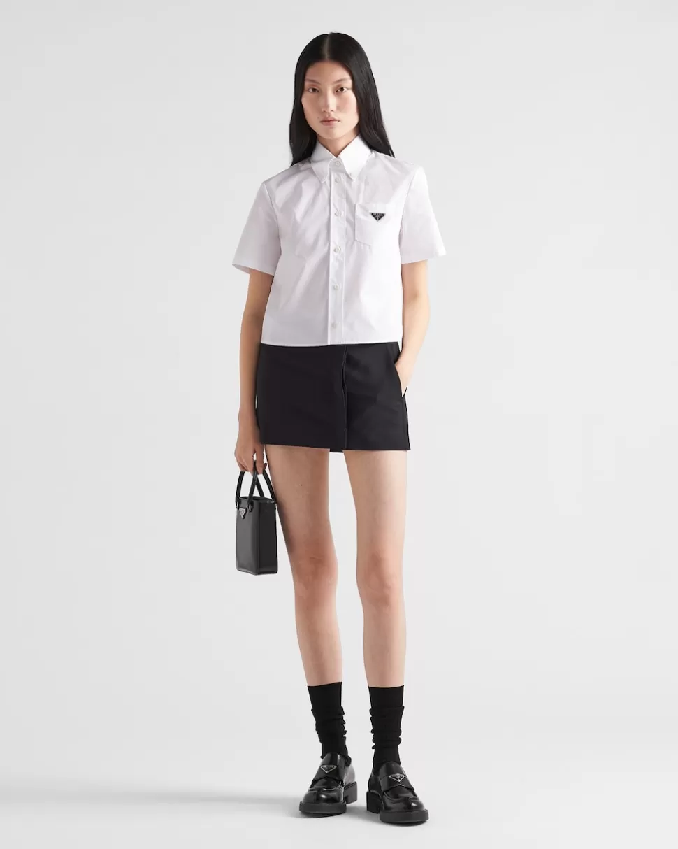 Prada Camisa De Popelín^Mujer CAMISAS Y TOPS