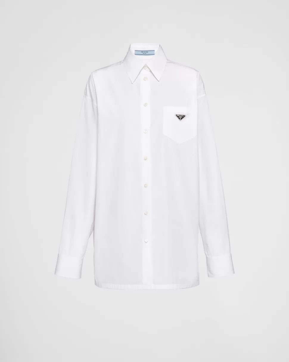Prada Camisa De Popelín^Mujer CAMISAS Y TOPS